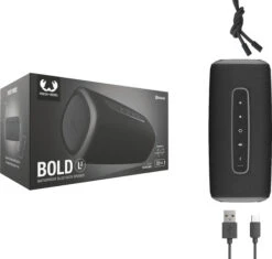 Fresh 'n Rebel Bold L2 Zwart 16 Fresh 'n Rebel Bold L2 Zwart -Nintendo Winkel 1903160