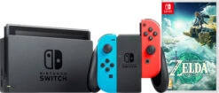 Nintendo Switch Rood/Blauw + Zelda: Tears Of The Kingdom