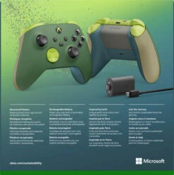 MICROSOFT Xbox Series X En S Wireless Controller Remix Sustainable + Play & Charge Kit -Nintendo Winkel 1907745