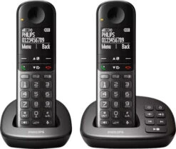 Philips DECT Draadloze Telefoon XL Met 2 Handsets En Antwoordapparaat -Nintendo Winkel 1907812