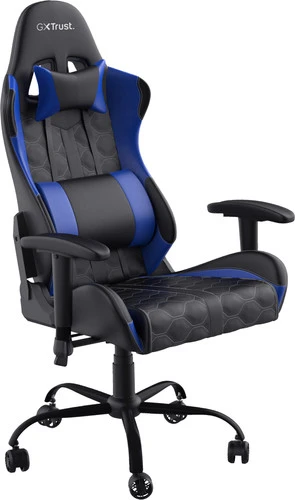 Trust GXT 708B Resto Gaming Stoel Blauw 2 Trust GXT 708B Resto Gaming Stoel Blauw - Afbeelding 2