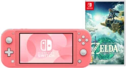 Nintendo Switch Lite Koraal + Zelda: Tears Of The Kingdom