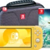 Nintendo Switch Lite Geel+ Zelda: Tears Of The Kingdom + Bigben Beschermhoes