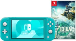 Nintendo Switch Lite Turquoise + Zelda: Tears Of The Kingdom