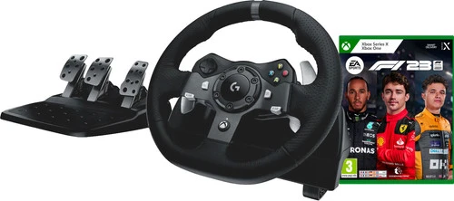Electronic Arts F1 23 Xbox Series X & Xbox One + Logitech G920 Driving Force 1 Electronic Arts F1 23 Xbox Series X & Xbox One + Logitech G920 Driving Force