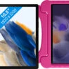 Samsung Galaxy Tab A8 64GB Wifi + 4G Grijs + Just In Case Kids Cover Roze