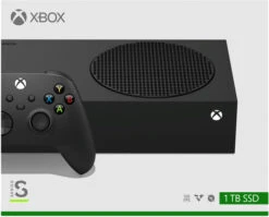 MICROSOFT Xbox Series S 1 TB Zwart + Wireless Controller Carbon Zwart + PDP Gaming Dual Charge 26 MICROSOFT Xbox Series S 1 TB Zwart + Wireless Controller Carbon Zwart + PDP Gaming Dual Charge -Nintendo Winkel 1933084 3