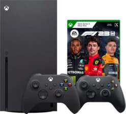 MICROSOFT Xbox Series X + F1 23 + Tweede Controller Zwart