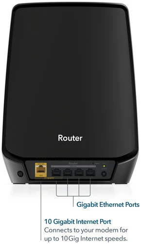 Netgear Orbi RBK863S 3-Pack Zwart 5 Netgear Orbi RBK863S 3-Pack Zwart - Afbeelding 5