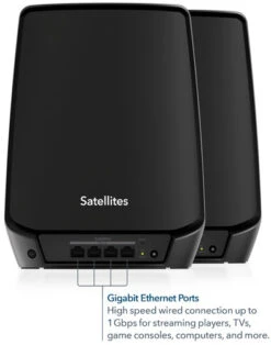 Netgear Orbi RBK863S 3-Pack Zwart 10 Netgear Orbi RBK863S 3-Pack Zwart -Nintendo Winkel 1934393