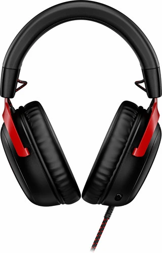 HyperX Cloud III Wired Gaming Headset - Zwart/Rood (PC, PS5, Xbox Series X/S) 3 HyperX Cloud III Wired Gaming Headset - Zwart/Rood (PC, PS5, Xbox Series X/S) - Afbeelding 3
