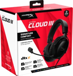 HyperX Cloud III Wired Gaming Headset - Zwart (PC, PS5, Xbox Series X/S) 18 HyperX Cloud III Wired Gaming Headset - Zwart (PC, PS5, Xbox Series X/S) -Nintendo Winkel 1935188