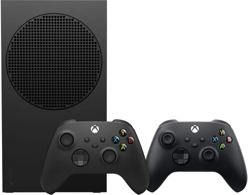 MICROSOFT Xbox Series S 1 TB Zwart + Wireless Controller Carbon Zwart 1 MICROSOFT Xbox Series S 1 TB Zwart + Wireless Controller Carbon Zwart