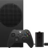 MICROSOFT Xbox Series S 1 TB Zwart + Play & Charge Kit