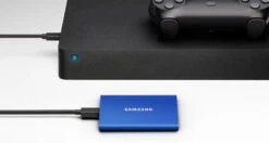 Samsung Portable SSD T7 2TB Blauw - Duo Pack -Nintendo Winkel 1940936
