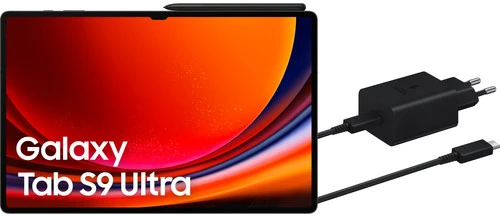 Samsung Galaxy Tab S9 Ultra 14.6 Inch 256GB Wifi En 5G Zwart + Oplaadpakket 1 Samsung Galaxy Tab S9 Ultra 14.6 Inch 256GB Wifi En 5G Zwart + Oplaadpakket