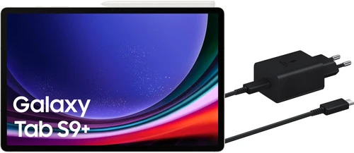 Samsung Galaxy Tab S9 Plus 12.4 Inch 256GB Wifi Crème + Oplaadpakket 1 Samsung Galaxy Tab S9 Plus 12.4 Inch 256GB Wifi Crème + Oplaadpakket