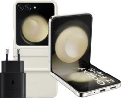 Samsung Galaxy Z Flip 5 512GB Creme 5G + Samsung Accessoirepakket