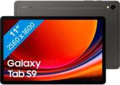 Samsung Galaxy Tab S9 11 Inch 128 GB Wifi + 5G Zwart