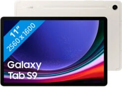 Samsung Galaxy Tab S9 11 Inch 128 GB Wifi Crème