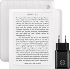 Kobo Libra 2 Wit + BlueBuilt Oplader
