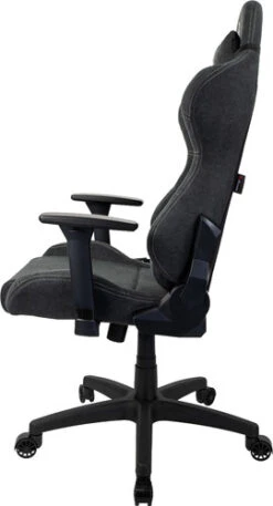 Arozzi Torretta Soft Fabric Gamestoel Donkergrijs -Nintendo Winkel 1955243