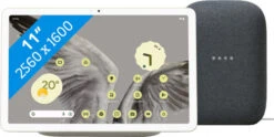Google Pixel Tablet 256GB Wifi Crème + Nest Audio Charcoal