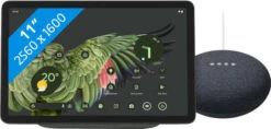 Google Pixel Tablet 128GB Wifi Grijs + Nest Mini Grijs