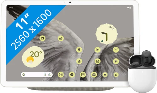 Google Pixel Tablet 128GB Wifi Crème + Pixel Buds Pro Zwart 1 Google Pixel Tablet 128GB Wifi Crème + Pixel Buds Pro Zwart