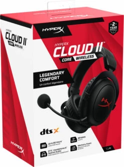HyperX Cloud II Core Wireless Gaming Headset - Zwart -Nintendo Winkel 1956254