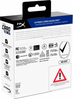 HyperX Cirro Buds Pro True Draadloze Gaming Oortjes - Blauw -Nintendo Winkel 1956317