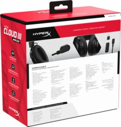 HyperX Cloud III Wireless Gaming Headset - Zwart (PC, PS5, PS4) -Nintendo Winkel 1960421