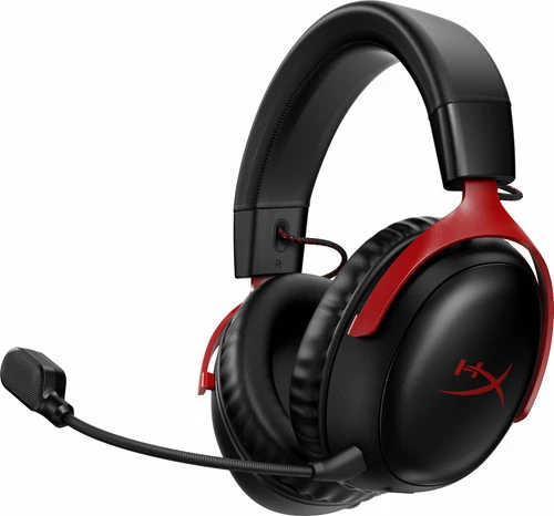 HyperX Cloud III Wireless Gaming Headset - Zwart/Rood(PC, PS5, PS4) 1 HyperX Cloud III Wireless Gaming Headset - Zwart/Rood(PC, PS5, PS4)