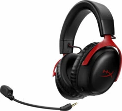 HyperX Cloud III Wireless Gaming Headset - Zwart/Rood(PC, PS5, PS4) 13 HyperX Cloud III Wireless Gaming Headset - Zwart/Rood(PC, PS5, PS4) -Nintendo Winkel 1960438