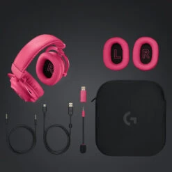 Logitech G PRO X 2 Lightspeed Wireless Gaming Headset Roze 11 Logitech G PRO X 2 Lightspeed Wireless Gaming Headset Roze -Nintendo Winkel 1964883