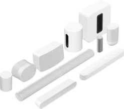 Sonos Move 2 Wit + Muurhaak Zwart -Nintendo Winkel 1965043 1