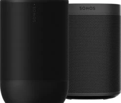 Sonos Move 2 Zwart + Sonos One SL Zwart