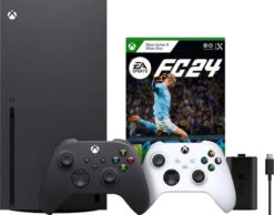 MICROSOFT Xbox Series X + EA Sports FC 24 + Tweede Controller Wit + Play & Charge Kit