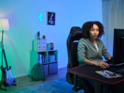 Trust GXT 714 Ruya Gaming Stoel Zwart -Nintendo Winkel 1966116