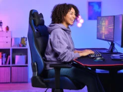 Trust GXT 714 Ruya Gaming Stoel Blauw -Nintendo Winkel 1966187