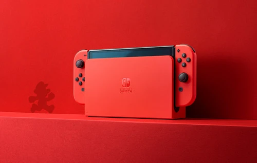 Nintendo Switch OLED Super Mario Editie + Nintendo Switch Sports + BlueBuilt Beschermhoes 13 Nintendo Switch OLED Super Mario Editie + Nintendo Switch Sports + BlueBuilt Beschermhoes - Afbeelding 13