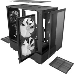 NZXT H5 Flow RGB - Black - 2023 Model -Nintendo Winkel 1975326