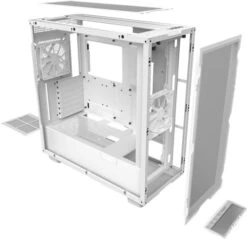 NZXT H7 Flow RGB - White - 2023 Model -Nintendo Winkel 1975355