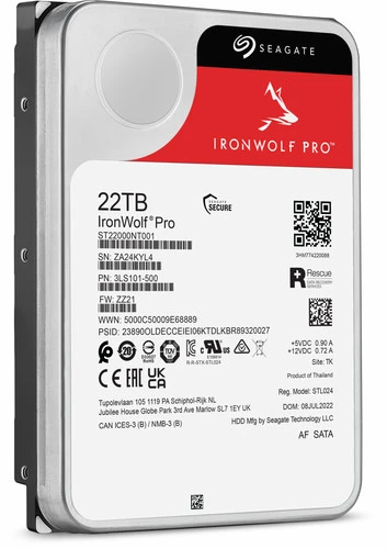 Seagate IronWolf Pro 22TB 6 Seagate IronWolf Pro 22TB - Afbeelding 6