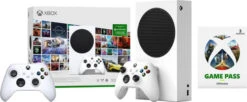 MICROSOFT Xbox Series S + 3 Maanden Game Pass Ultimate Bundel + Tweede Controller Wit