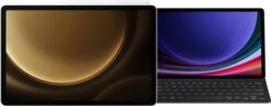 Samsung Galaxy Tab S9 FE 256GB Wifi Zilver + QWERTY Toetsenbord Hoes