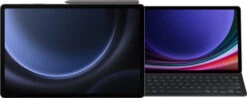 Samsung Galaxy Tab S9 FE Plus 128GB Wifi Grijs + QWERTY Toetsenbord Hoes