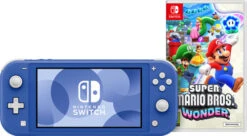 Nintendo Switch Lite Blauw + Super Mario Bros. Wonder