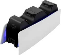 Sony PlayStation 5 Slim Digital Edition + Extra Controller Wit + BlueBuilt Oplaadstation -Nintendo Winkel 1992635 1