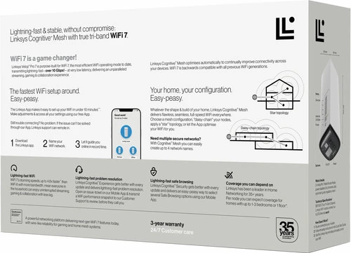 Linksys Velop Pro 7 2-Pack 10 Linksys Velop Pro 7 2-Pack - Afbeelding 10